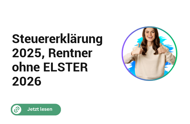 Steuererklärung 2025, Rentner ohne ELSTER 2026 Steuererklärung 2025, Rentner ohne ELSTER 2026